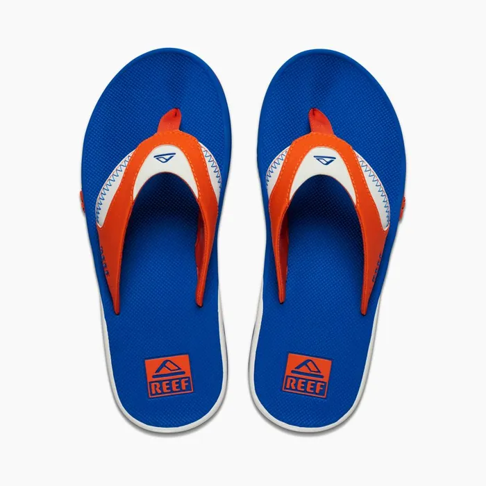 Men Reef Sandals Fanning Pregame Orangeblue