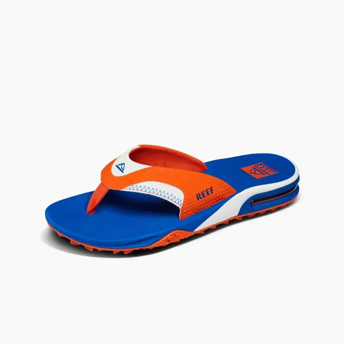 Men Reef Sandals Fanning Pregame Orangeblue