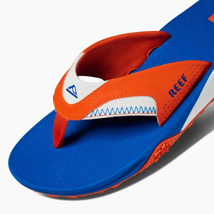 Men Reef Sandals Fanning Pregame Orangeblue