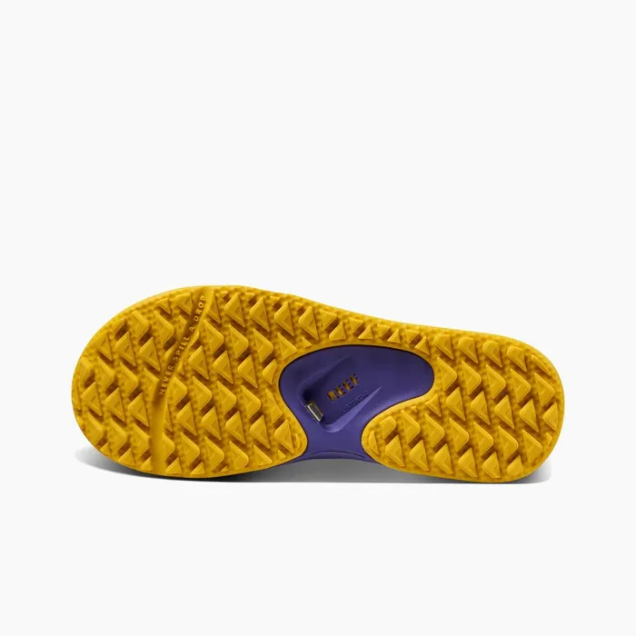 Men Reef Sandals Fanning Pregame Purplegold