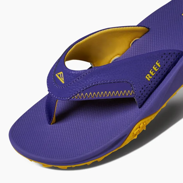 Men Reef Sandals Fanning Pregame Purplegold