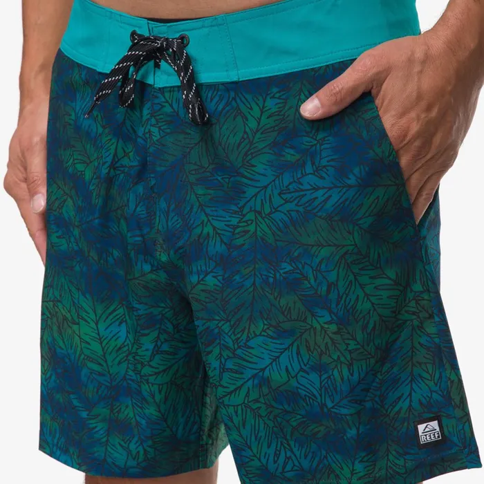 Men Reef Shorts Boardshorts and Pants Worley FW Wvn Short Tile Blue