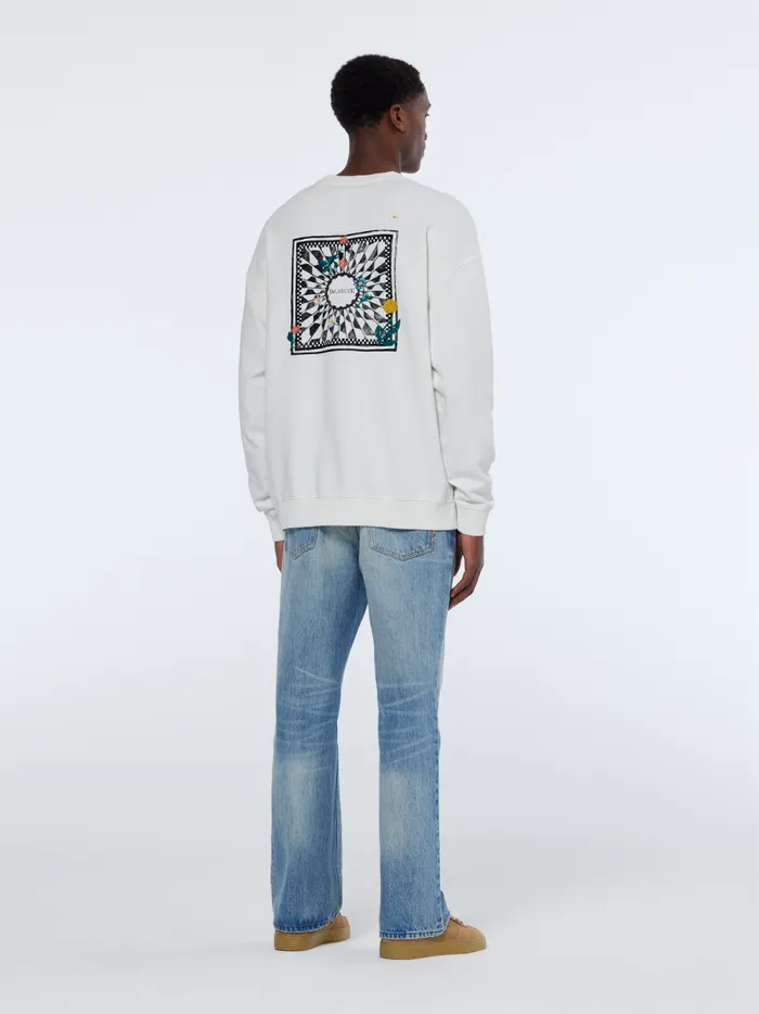 Men Relaxed Fit Artwork Sweatshirt Swan Scotch and Soda Sweatshirts and Hoodies