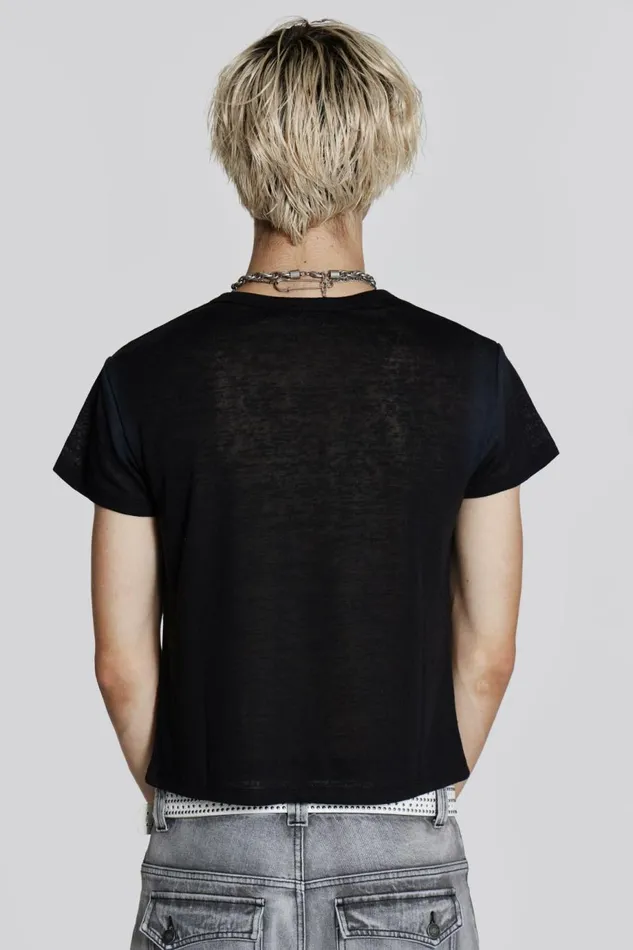 Men Rockstar Tee Black Jaded London TShirts