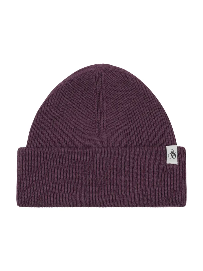 Men SandS CAPTAIN CUFF BEANIE Black Scotch and Soda Hats Scarves and Gloves