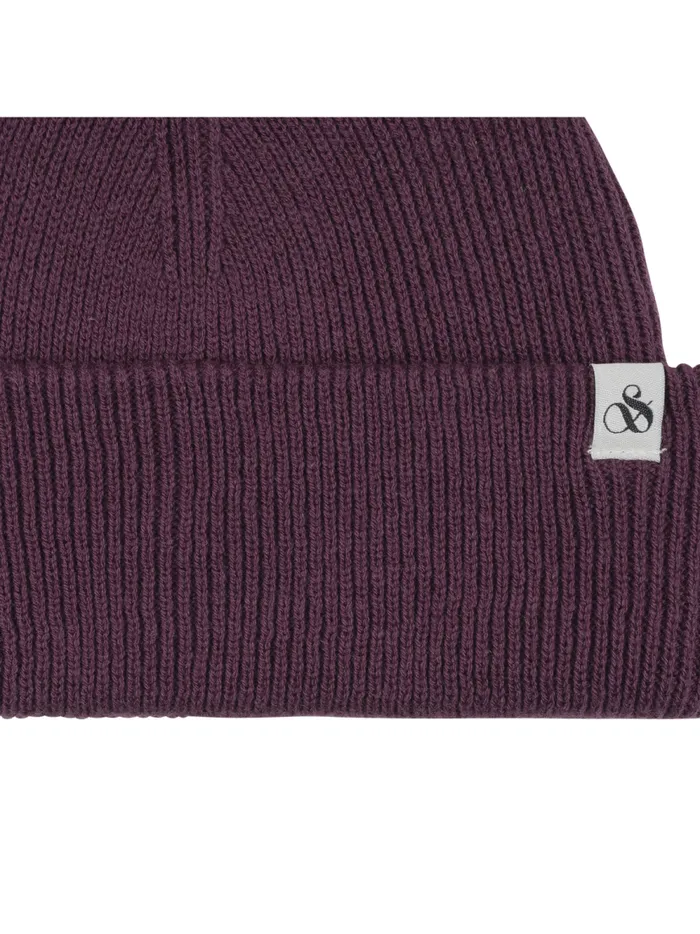 Men SandS CAPTAIN CUFF BEANIE Black Scotch and Soda Hats Scarves and Gloves