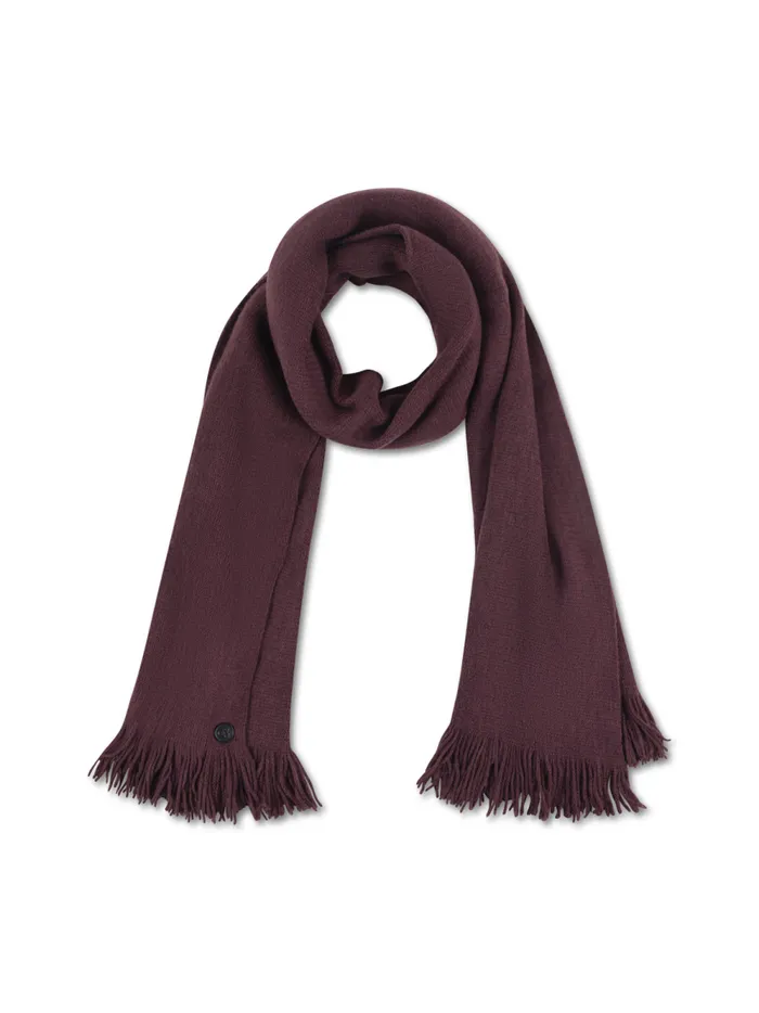 Men SandS OVERSIZED SCARF Dark Grey Scotch and Soda Hats Scarves and Gloves