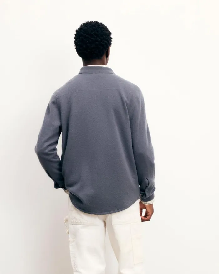 Men Shirts and TShirts From Future Long Sleeve Shirt Storm Grey