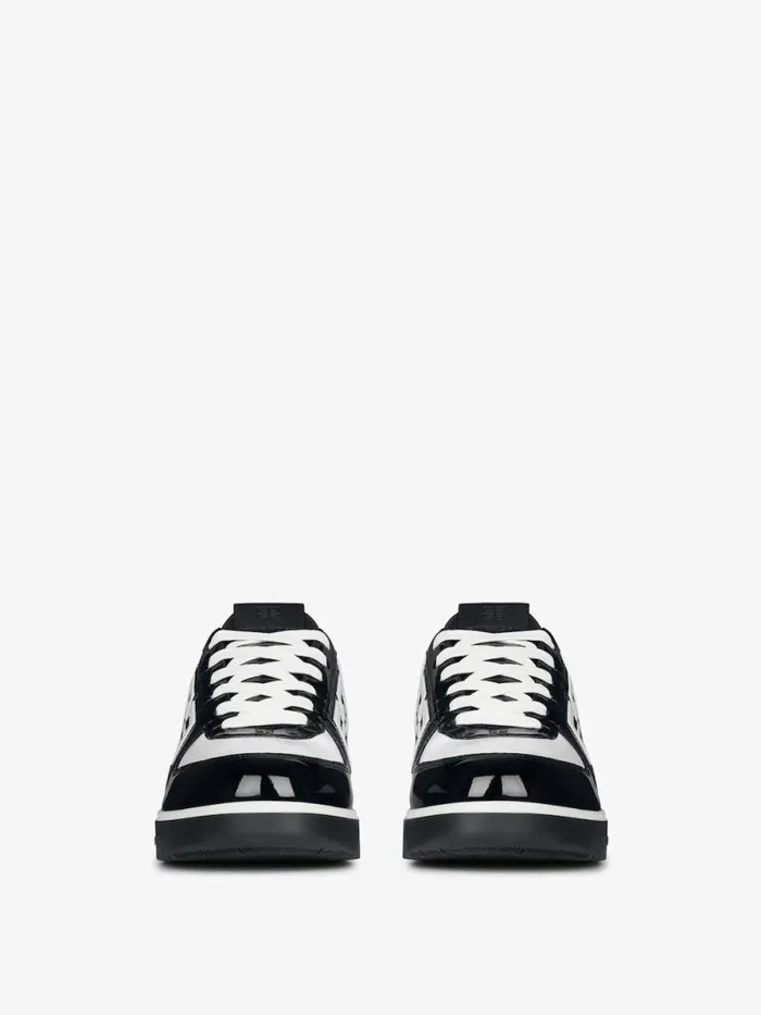 Men Sneakers Givenchy G4 Sneakers In Patent Leather Blackwhite Men Sneakers Givenchy G4 Sneakers In Patent Leather Blackwhite
