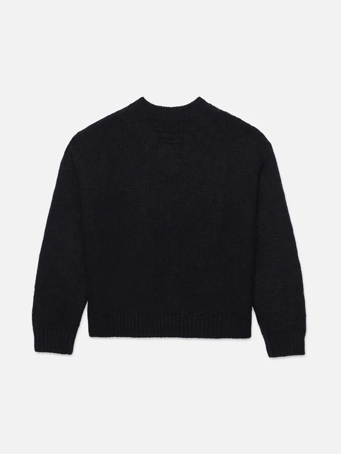 Men Sweaters and Hoodies FRAME Chunky VNeck Sweater 8212 Navy