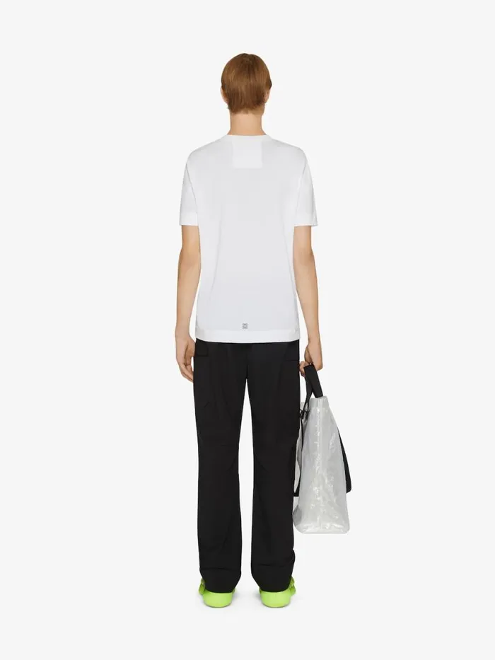 Men TShirts Givenchy GIVENCHY Archetype Slim Fit Tshirt In Cotton White