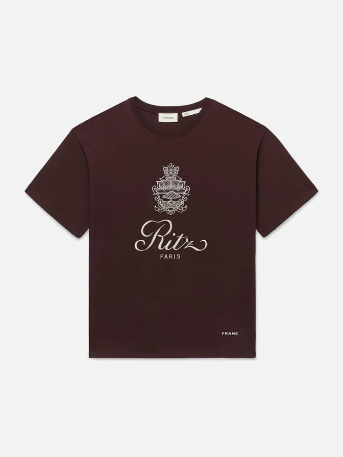 Men Tees FRAME Ritz Men039s Tee 8212 Bordeaux