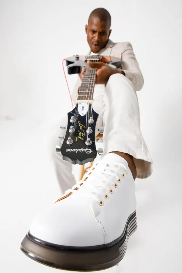 Men The Peklin White Leather Sneaker Vinci Leather Sneakers