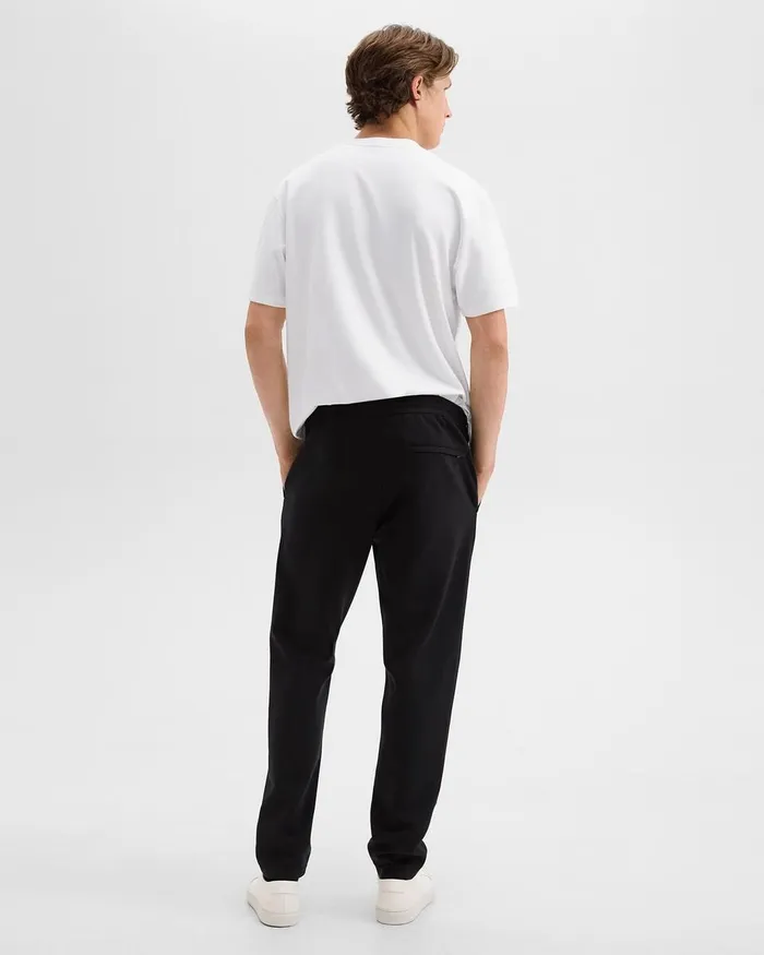 Men Theory Pants Drawstring Pant In Scuba Black