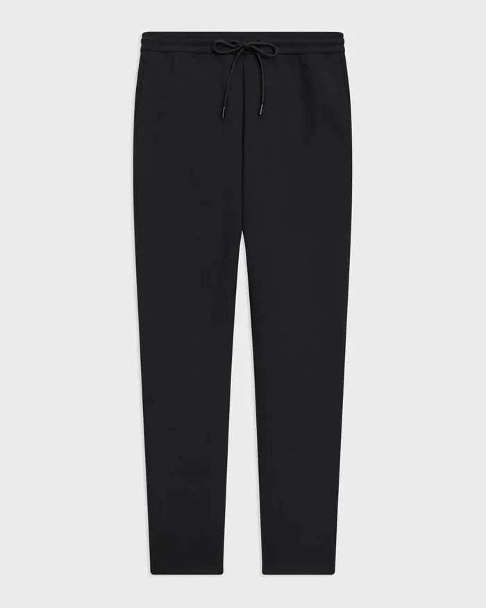 Men Theory Pants Drawstring Pant In Scuba Black