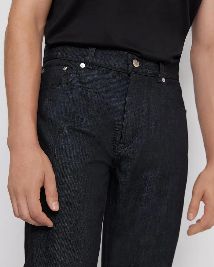 Men Theory Pants Helmut Lang And Uniqlo Classic Cut Jean In Denim Black
