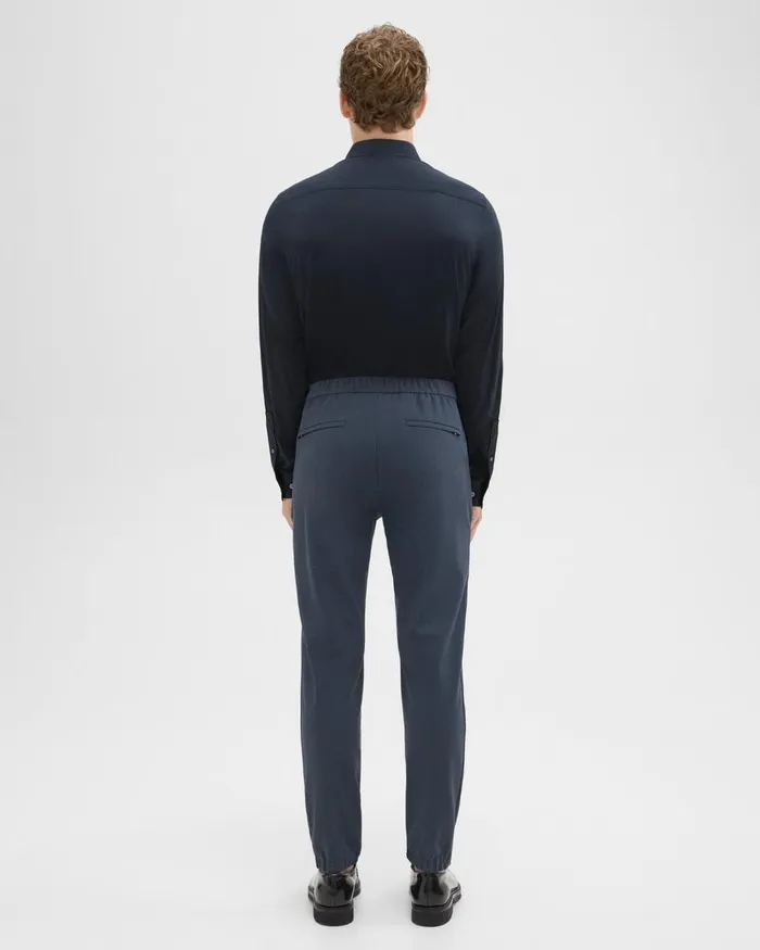 Men Theory Pants Terrance Jogger In Precision Ponte Basalt