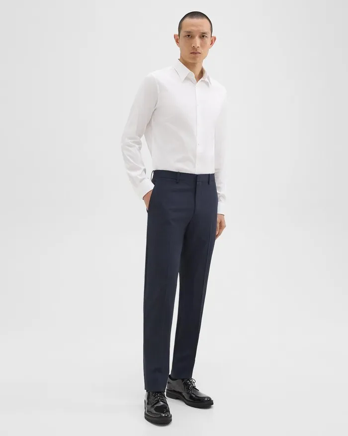 Men Theory Shirts Sylvain Shirt In Good Cotton White
