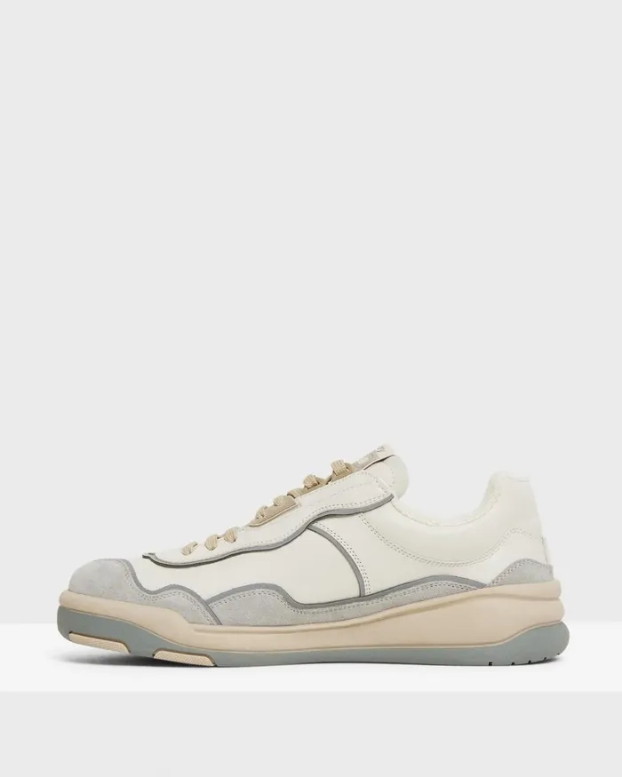 Men Theory Shoes Leather Sneaker Plaster