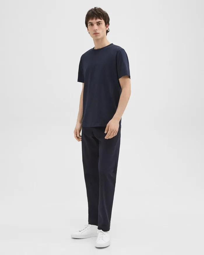 Men Theory TShirts Polos Precise Tee In Pima Cotton Jersey Eclipse