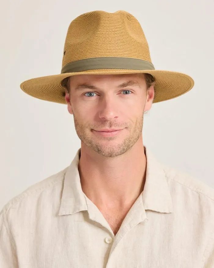 Men Tommy Bahama Hats and Caps Lindeman Packable Safari Hat Tea