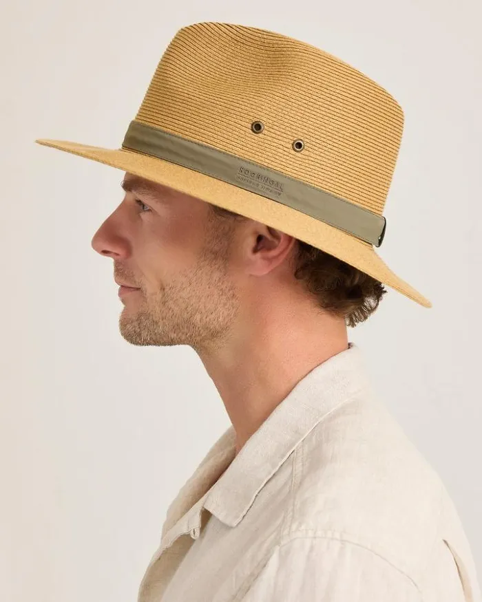Men Tommy Bahama Hats and Caps Lindeman Packable Safari Hat Tea