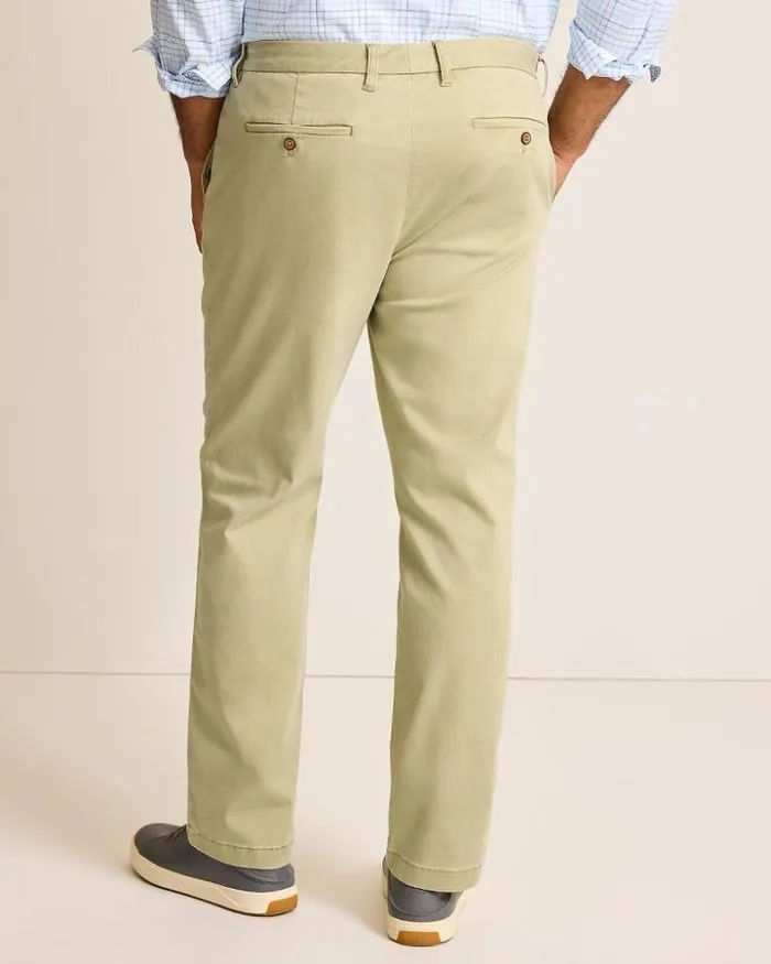 Men Tommy Bahama Pants and Chinos Big and Tall Boracay FlatFront Chino Pants Khaki