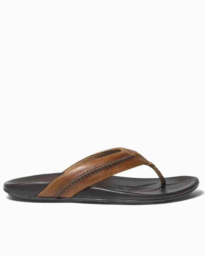 Men Tommy Bahama Shoes and Sandals OluKai Mea Ola Sandals Tan