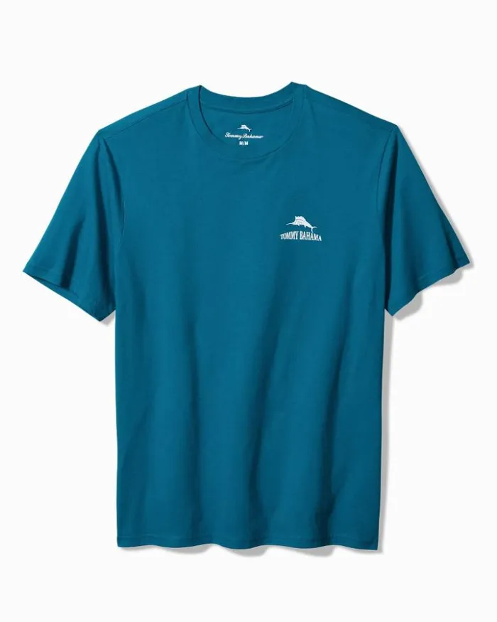Men Tommy Bahama TShirts Big and Tall Always Look At The Big Pitcher Graphic TShirt Blue Allure Men Tommy Bahama TShirts Big and Tall Always Look At The Big Pitcher Graphic TShirt Blue Allure