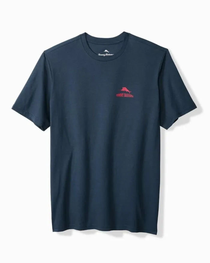 Men Tommy Bahama TShirts Six Pack Labs Graphic TShirt Navy Men Tommy Bahama TShirts Six Pack Labs Graphic TShirt Navy