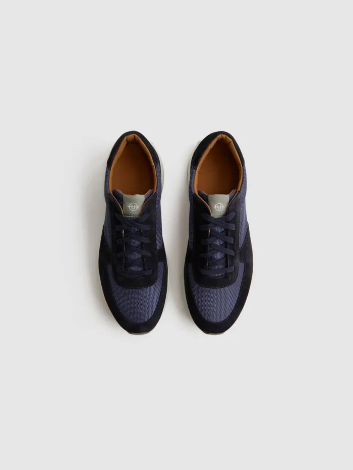 Men Trinity Tech Unseen Trinity Tech Trainers Bluenavy Reiss Trainers