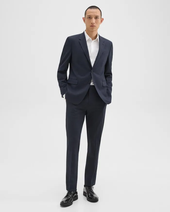 MenWomen Theory Blazers Jackets Chambers Blazer In Stretch Wool Navy