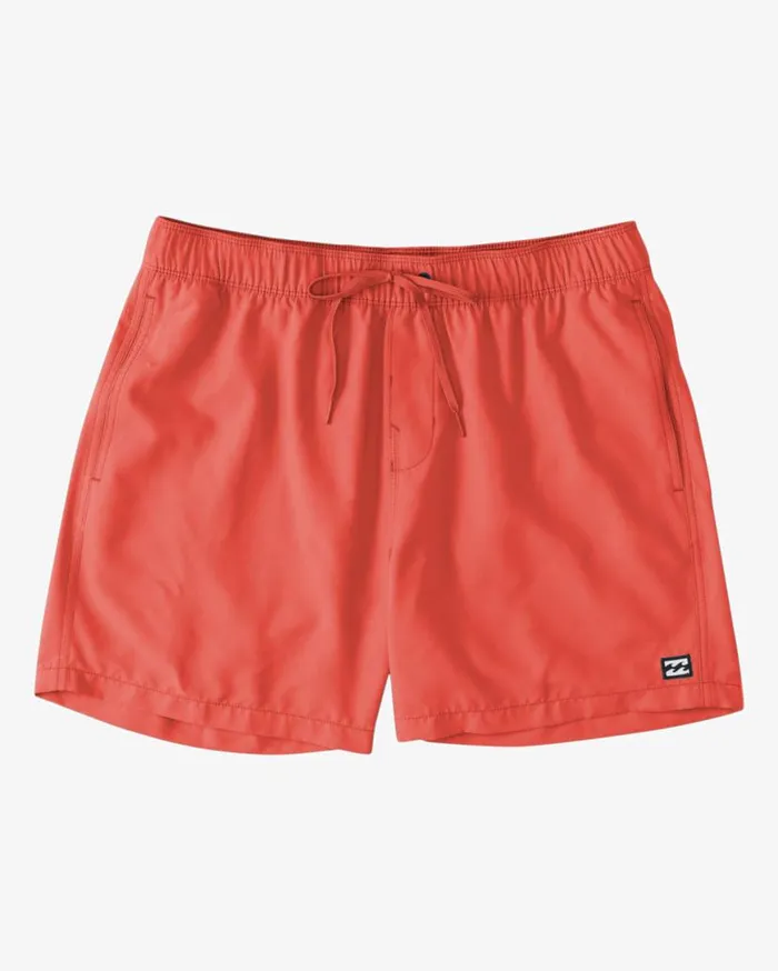 Mens All Day Layback 16034 Boardshorts Coral Billabong Layback Boardshorts