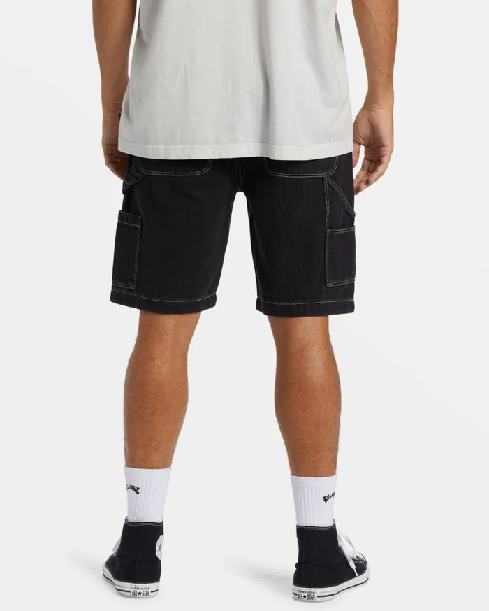 Mens Bad Dog Immortal Workwear Denim Shorts Black Billabong Shorts Mens Bad Dog Immortal Workwear Denim Shorts Black Billabong Shorts