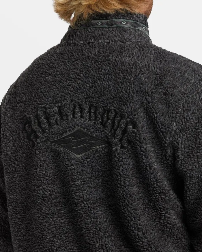 Mens Boundary Tombstone Fleece Half Zip Pullover Black Heather Billabong Hoodies and Fleece Mens Boundary Tombstone Fleece Half Zip Pullover Black Heather Billabong Hoodies and Fleece