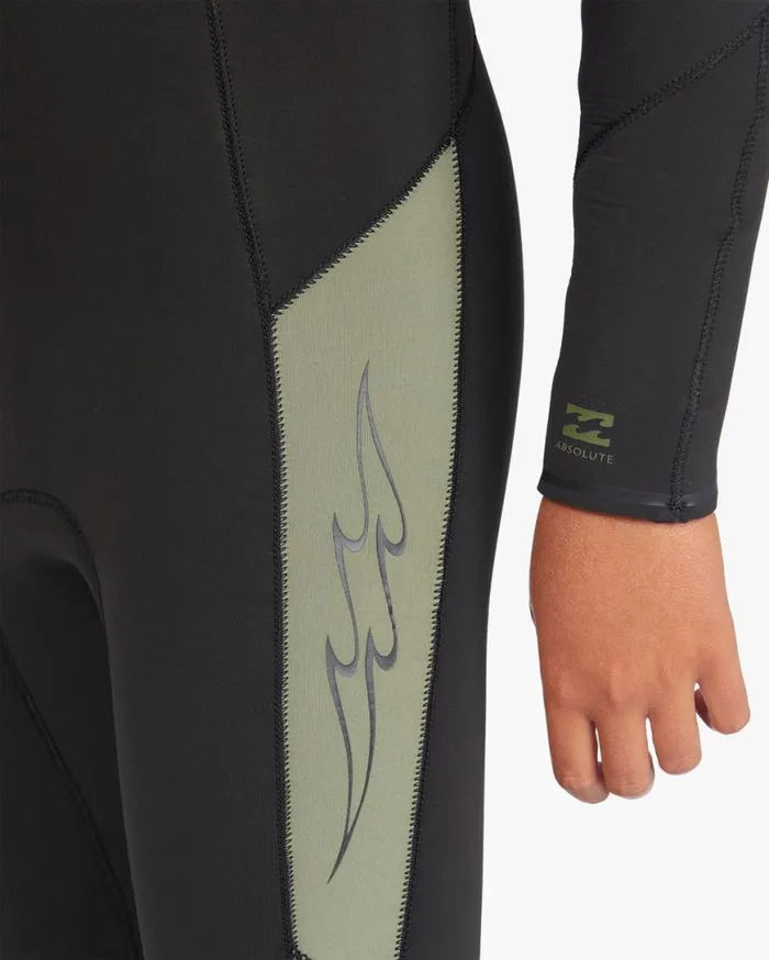 Mens Boys 54 Absolute Chest Zip Hooded Wetsuit Military Billabong Wetsuits Mens Boys 54 Absolute Chest Zip Hooded Wetsuit Military Billabong Wetsuits