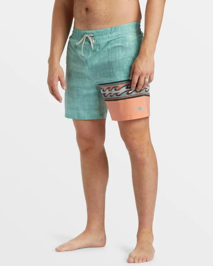 Mens Burleigh Layback Boardshorts Dusty Teal Billabong Short Length 16034 8211 175034 Mens Burleigh Layback Boardshorts Dusty Teal Billabong Short Length 16034 8211 175034