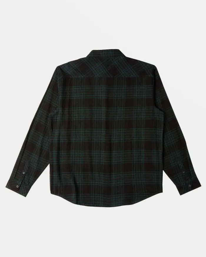 Mens Coastline Flannel Shirt Black Billabong Shirts Mens Coastline Flannel Shirt Black Billabong Shirts