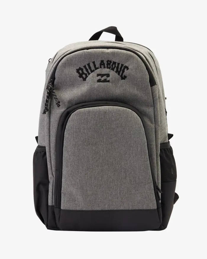 Mens Command 29L Large Backpack Grey Heather Billabong Backpacks