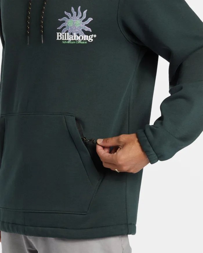 Mens Compass Hoodie Forest Green Billabong Hoodies and Fleece Mens Compass Hoodie Forest Green Billabong Hoodies and Fleece