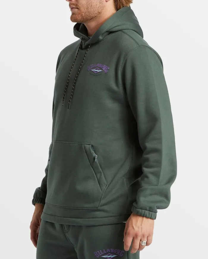 Mens Compass Pullover Sweatshirt Hunter Billabong Hoodies and Fleece