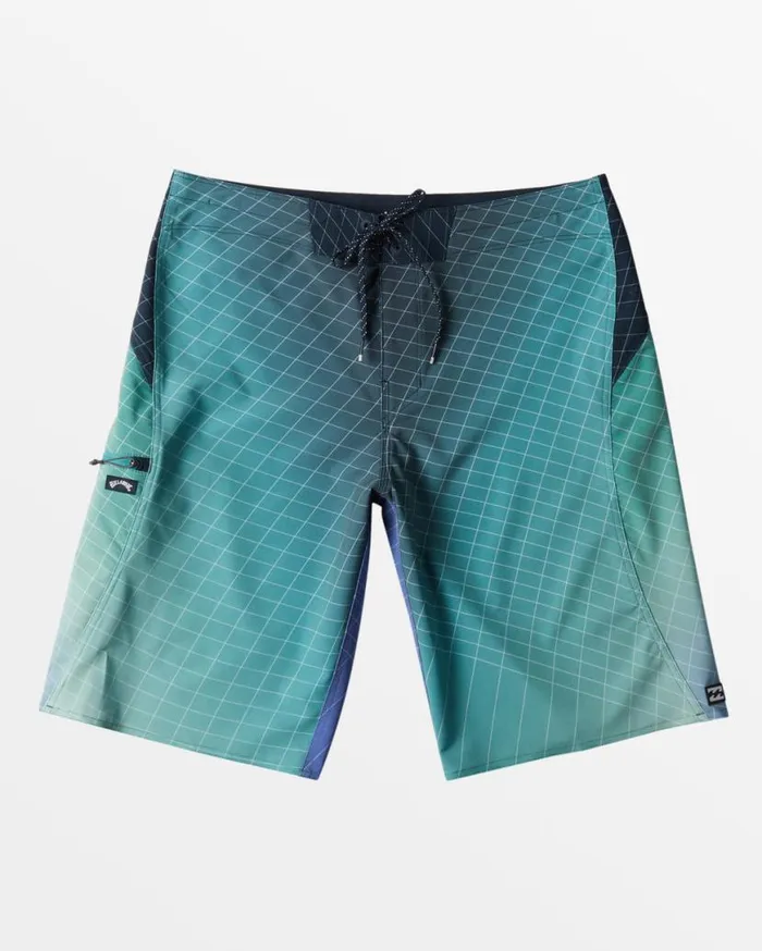 Mens Fluid Pro 21034 Boardshorts Teal Billabong Long Length 18034 8211 21034