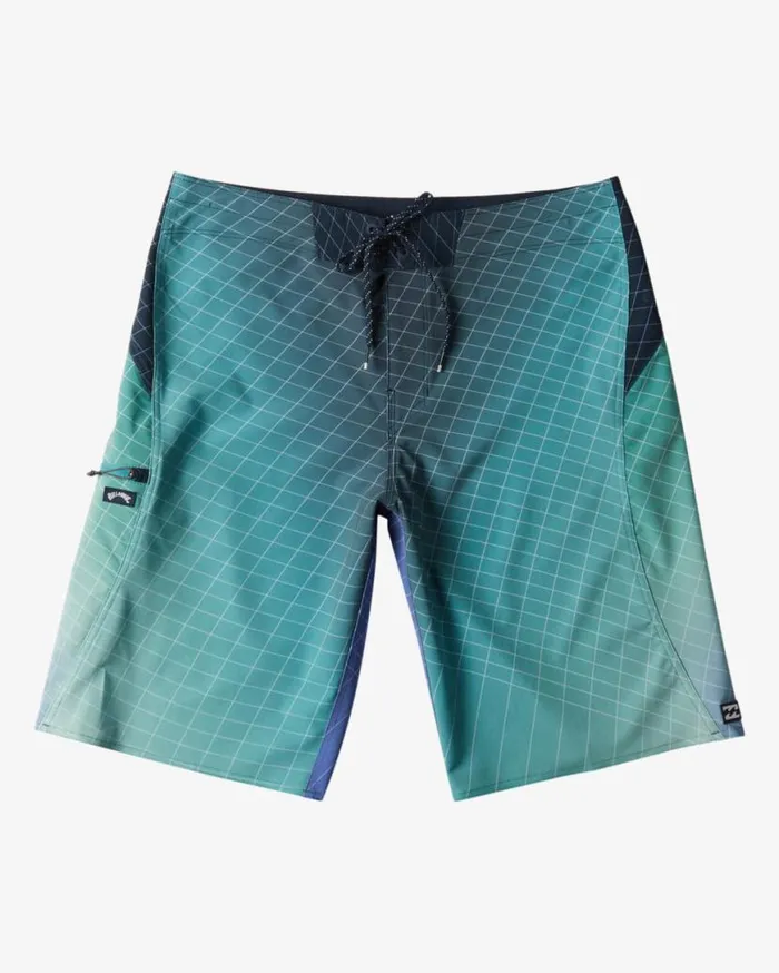 Mens Fluid Pro 21034 Boardshorts Teal Billabong Long Length 18034 8211 21034