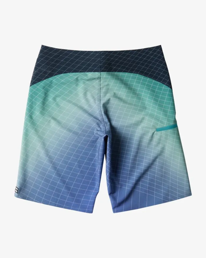 Mens Fluid Pro 21034 Boardshorts Teal Billabong Long Length 18034 8211 21034