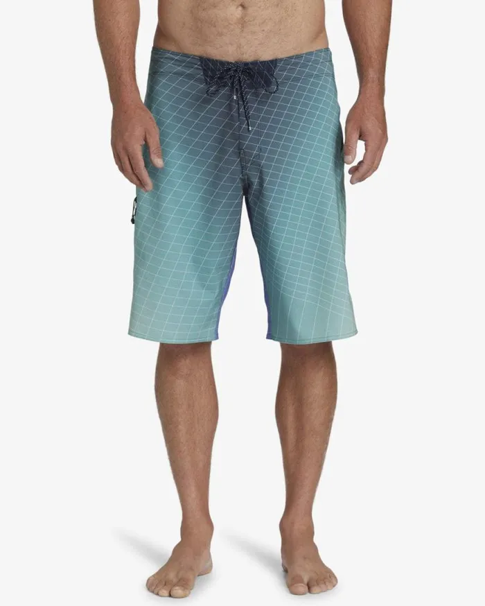 Mens Fluid Pro 21034 Boardshorts Teal Billabong Long Length 18034 8211 21034