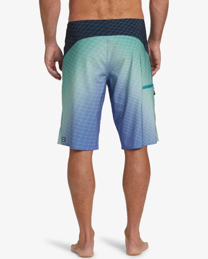 Mens Fluid Pro 21034 Boardshorts Teal Billabong Long Length 18034 8211 21034