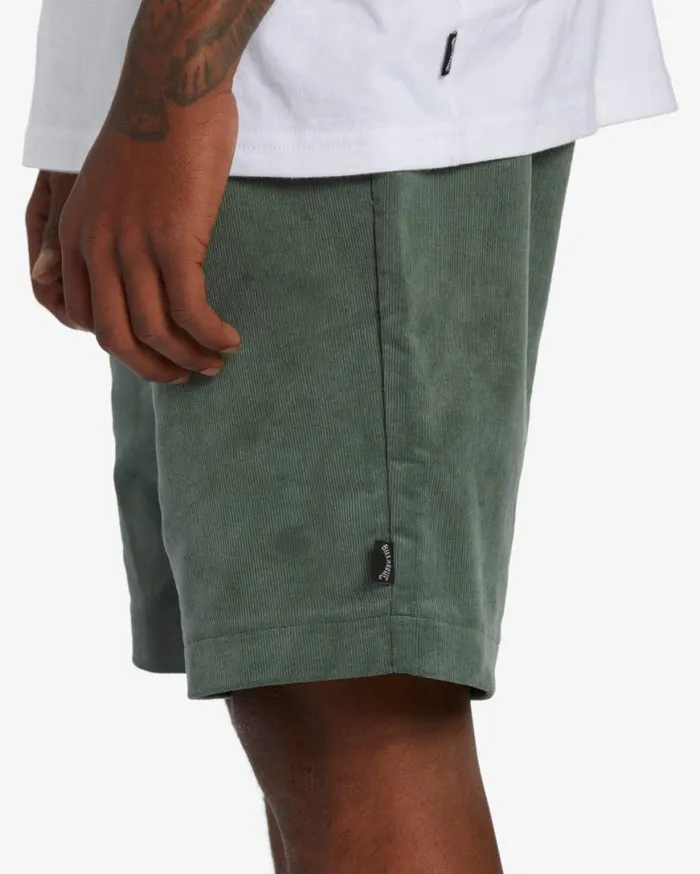 Mens Larry Layback Corduroy 18034 Elastic Waist Shorts Surplus Billabong Shorts Mens Larry Layback Corduroy 18034 Elastic Waist Shorts Surplus Billabong Shorts