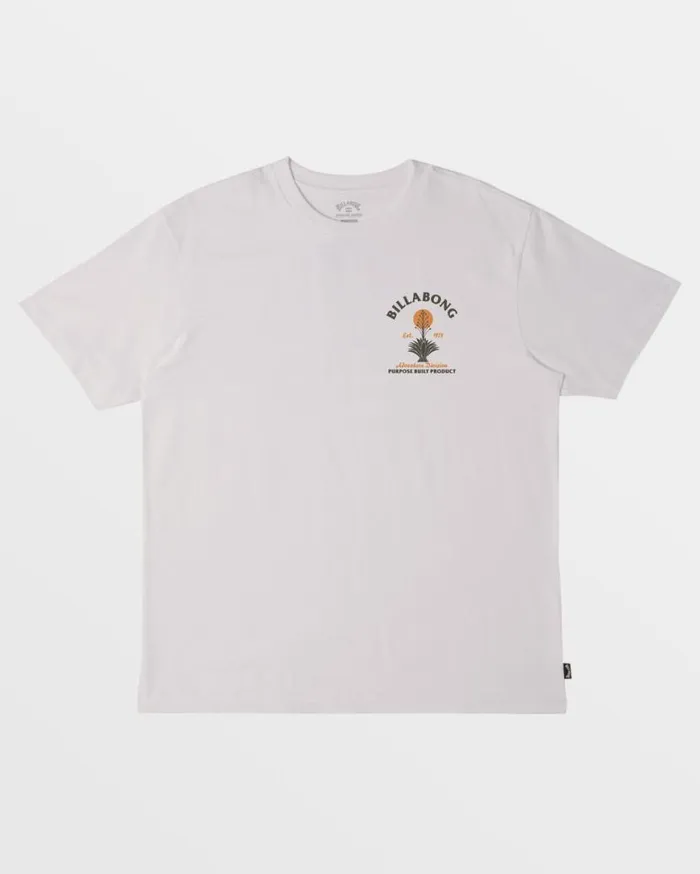 Mens Mezcal TShirt Off White Billabong TShirts Mens Mezcal TShirt Off White Billabong TShirts