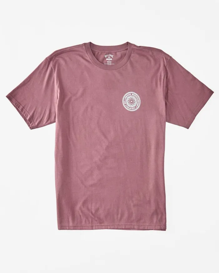 Mens Praise TShirt Vintage Violet Billabong TShirts