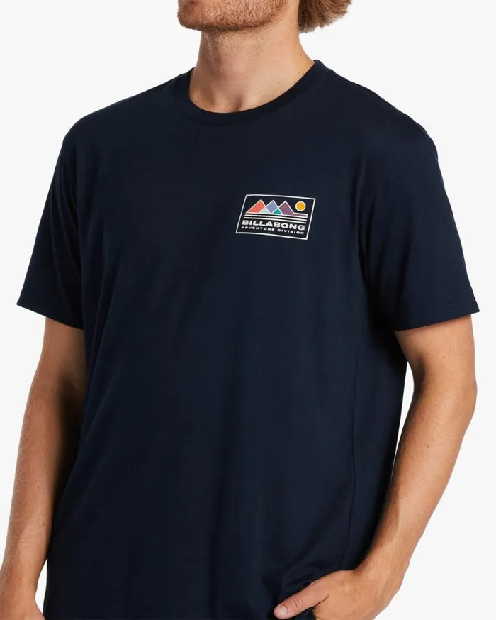 Mens Range TShirt Navy Billabong TShirts Mens Range TShirt Navy Billabong TShirts
